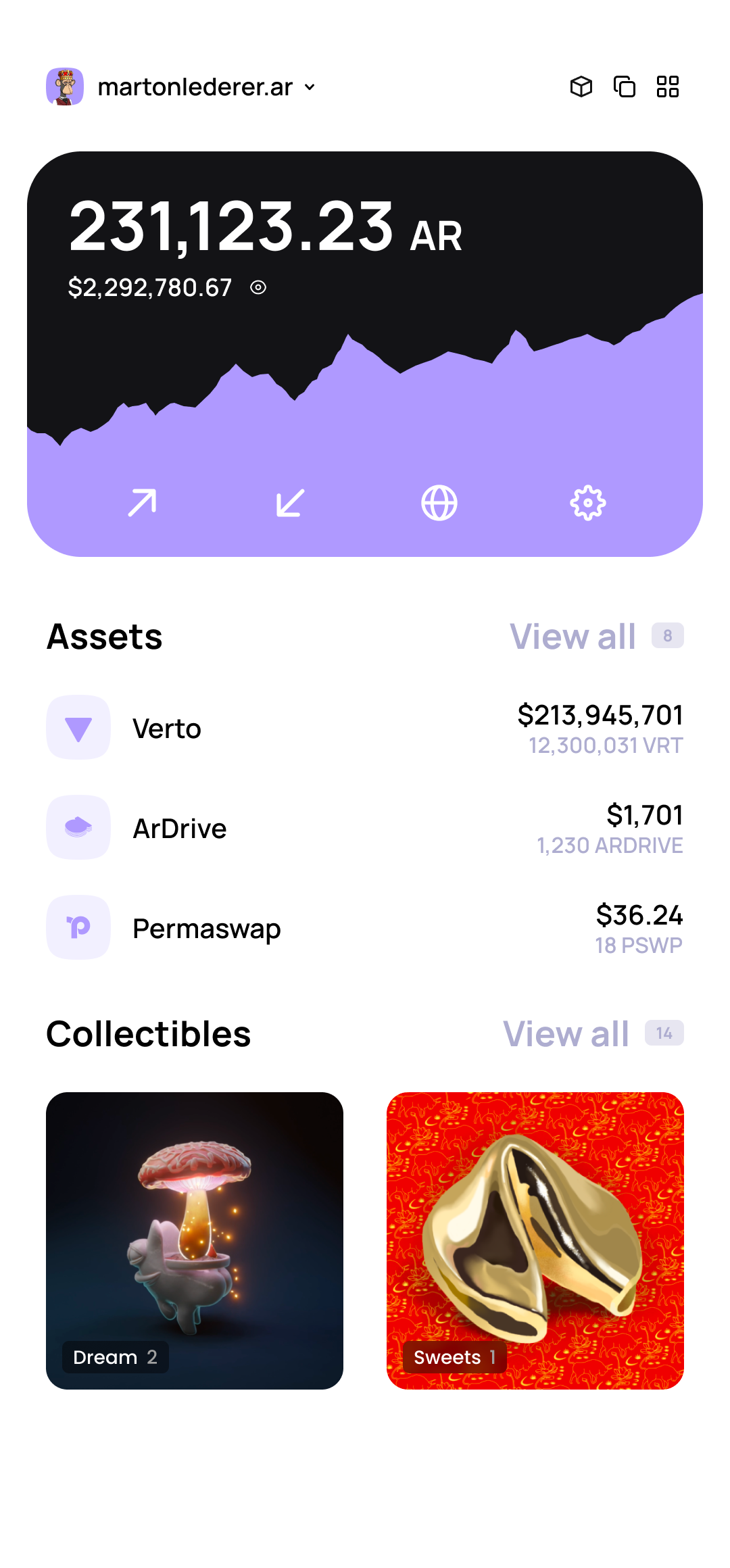 ArConnect 1.0 Beta